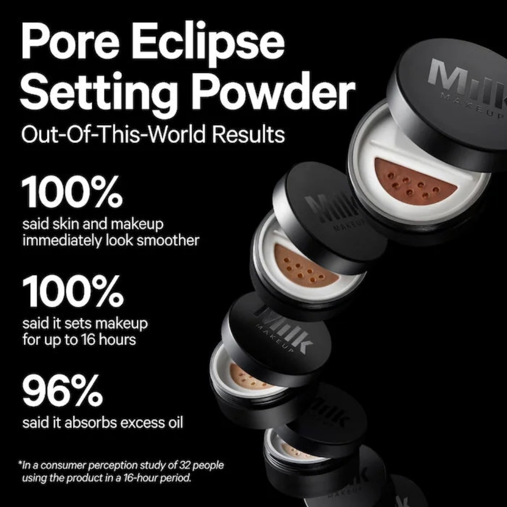 Milk Makeup Medium/Translucent Pore Eclipse Setting Powder - Picture 5 of 14
